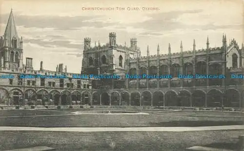 R650451 Oxford. Christchurch Tom Quad. Postkarte