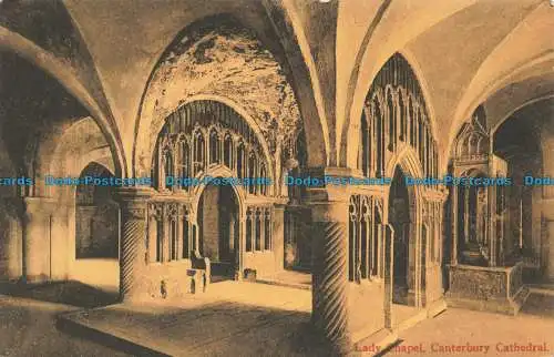 R650452 Kathedrale von Canterbury. Damenkapelle. J.G. Charlton