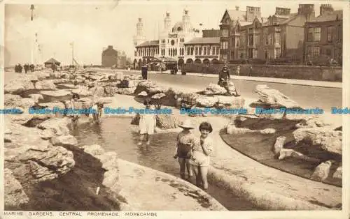 R649160 Morecambe. Marine Gardens. Zentrale Promenade. L.B. B. Serie. 1932