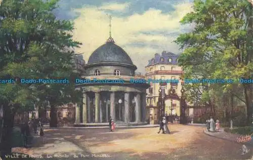 R649182 Stadt Paris. Die Rotunde des Parc Monceau. Paris. Die weite Welt.