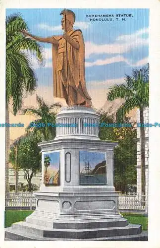 R650511 Honolulu. T.H. Kamehameha Statue. Island Curio