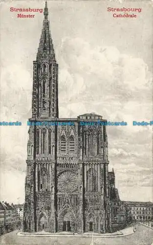 R650512 Straßburg. Kathedrale. Felix Luib. 1912