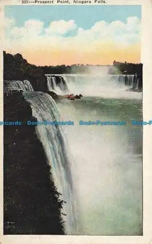 R649810 Niagarafälle. Prospect Point. Die Union News