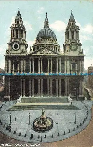 R650535 London. St. Pauls Kathedrale. Postkarte