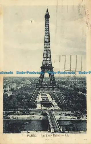 R649842 Paris. Der Eiffelturm. LL. 9. 1934