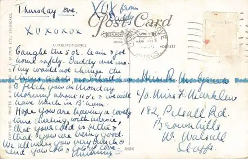 R650551 Jay. J. Lachs. Postkarte. 1950