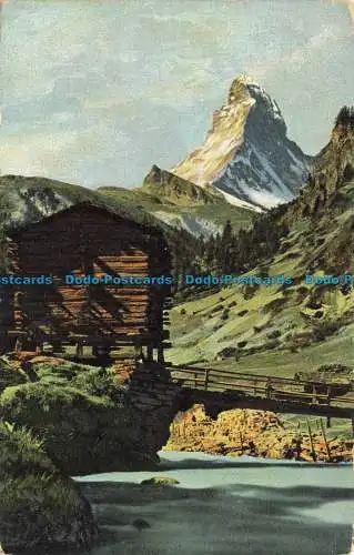 R649846 Teil bei Zermatt. Dr. Trenkler. Ser. 330. 1