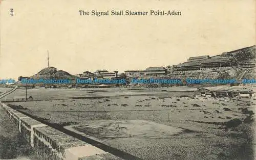 R651179 The Signal Staff Dampfer Point. Aden. I. Benghiat