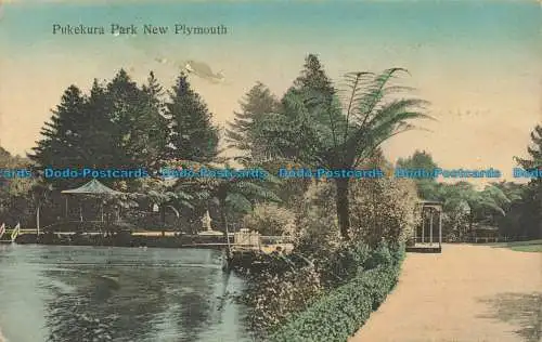 R651182 Neu Plymouth. Pukekura Park. A.J. Burges Serie