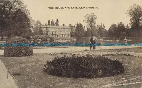 R649285 Kew Gardens. Das Haus und der See. Die Auto Foto Serie