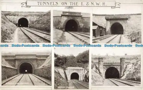 R651228 Tunnel auf dem L. und N.W. R. Kilsby. Wansford. Belmont. Bangor. Sutton