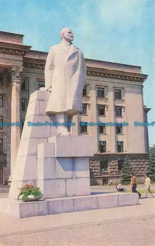 R650644 Odessa. Denkmal für W.I. Lenin. Radjanska Ukraine. 1973