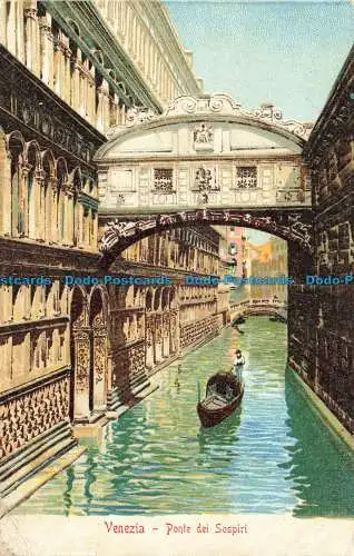 R650649 Venedig. Seufzerbrücke. Ferd. Gobbato