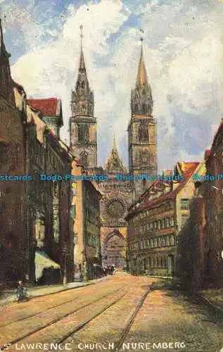 R649942 Nürnberg. St. Lawrence Kirche. S. Hildesheimer. Nein. 5352. 1906