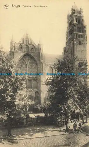 R649949 Brügge. Kathedrale Saint Sauveur. Ern. Nels Thill