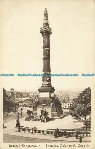 R650659 Brüssel. Kongresssäule. A. Dohmen