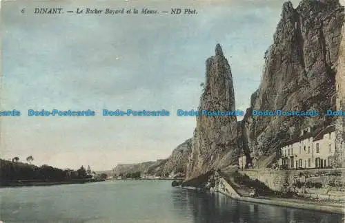 R651274 Dinant. Der Bayardfelsen und die Maas. ND. Foto