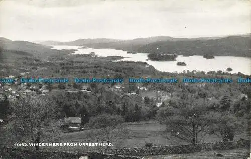 R649375 Windermere. Von Orrest Head. Das Photochrom. Grano Serie