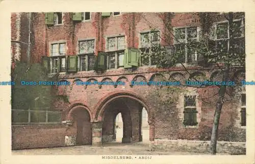 R651286 Middelburg. Abdij. F.B. den Buren