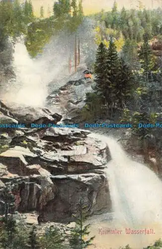 R650683 Krimmler Wasserfall. Gr. E.L. Serie 858. 1905