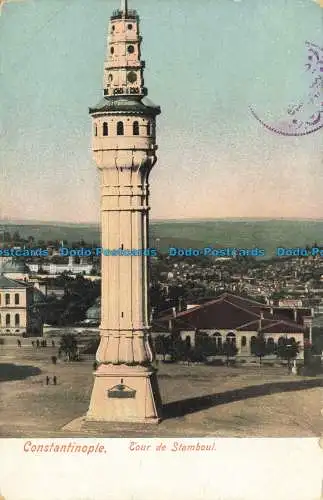 R649985 Konstantinopel. Turm von Istanbul