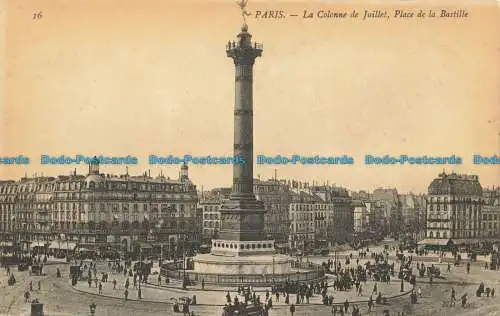 R651948 Paris. Die Juli-Säule. Place de la Bastille