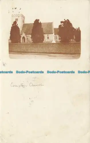 R650693 Compton Church. Postkarte. 1904