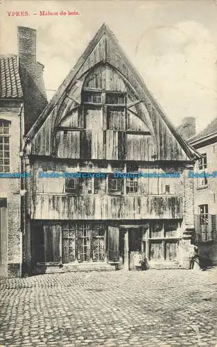 R649989 Ypern. Holzhaus. El. Bartier. 1910