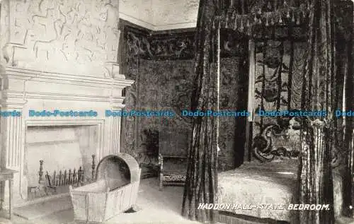 R651954 Haddon Hall. Staatsschlafzimmer. T.T. und S. Queen Serie