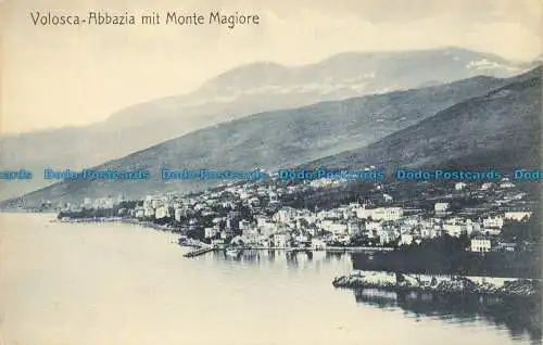 R651315 Volosca. Abtei mit Monte Maggiore. Federico Cretich