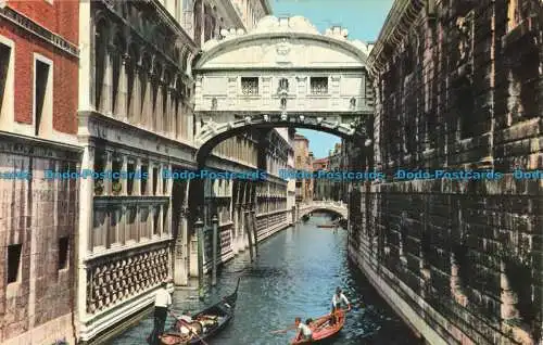 R651317 Venedig. Seufzerbrücke. Ardo. P. Marzari. 1961