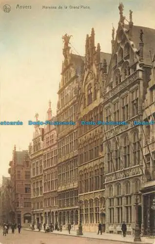 R650003 Antwerpen. Häuser am Grand Place. Nels. Nein. 56