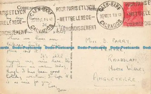 R651348 Caen. Das Lycee Malherbe und die Kirche Saint Etienne. Levy und Neurdein Reun