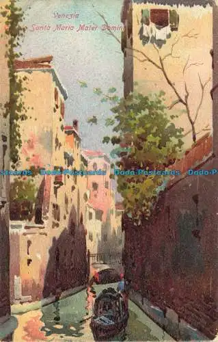 R650775 Venedig. Santa Maria Mater Domini. 1904