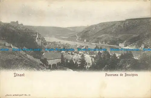 R652049 Dinant. Panorama von Bouvignes. Künstlerische Serie. Nein. 11