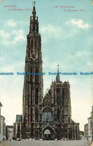 R650797 Antwerpen. Die Kathedrale. 123m.Nr. 1