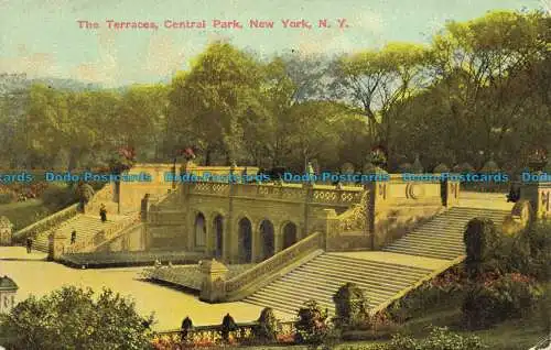 R651416 New York. Central Park. Die Terrassen