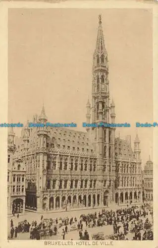 R650099 Brüssel. Rathaus. Nein. 1