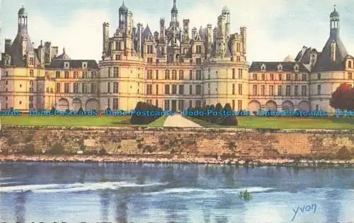 R651443 Schlösser der Loire. Chateau de Chambord. Nordfassade. Yvon