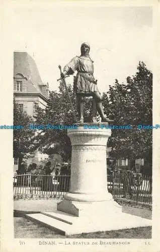 R650123 Dinan. Die Statue von Beaumanoir. LL. 70