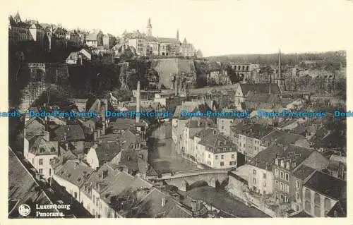 R652098 Luxemburg. Panorama. Ern. Nels Thill. E.A. Schaack