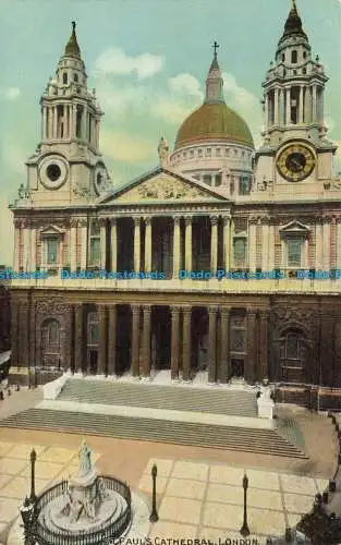 R650860 London. St. Paul Kathedrale. 1920