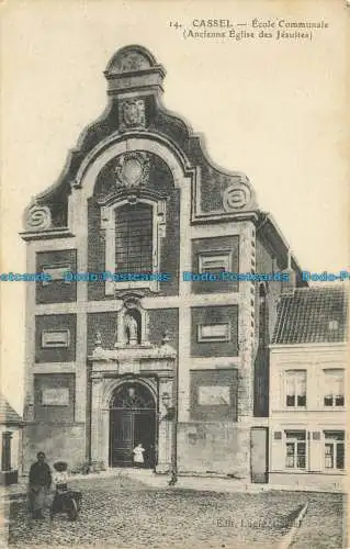 R650865 Kassel. Gemeindeschule. Alte Jesuitenkirche. E. Le Deley