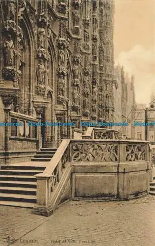 R650869 Leuven. Rathaus. l Treppe. Nels. Seriennr. 41