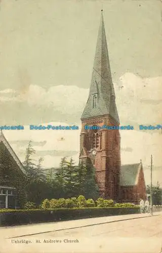 R650896 Uxbridge. St. Andrews Kirche. E. Maylott. 1907