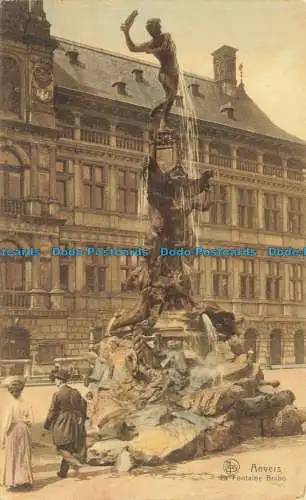 R650189 Antwerpen. Der Brabo-Brunnen. Nels. Serie Nr. 134