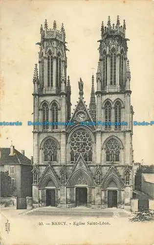 R650938 Nancy. Kirche Saint Leon. Royer