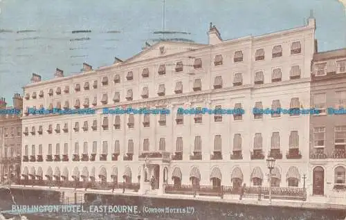 R650961 Eastbourne. Burlington Hote. Gordon Hotels. 1922