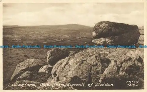 R650964 Chagford. Blick vom Gipfel von Meldon. F. Frith