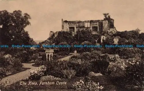 R650267 Farnham Castle. Der Keep. Valentinstagsserie